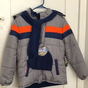 Gray Boy’s Puffer Jacket